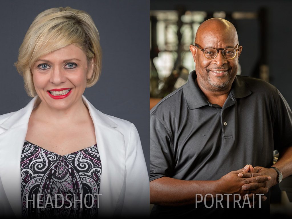 The Difference Between a Headshot and a Portrait